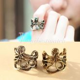 Rock Punk Gothic Vintage Paul Octopus