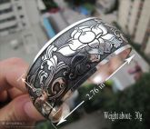 Bracelete Tibetano em metal